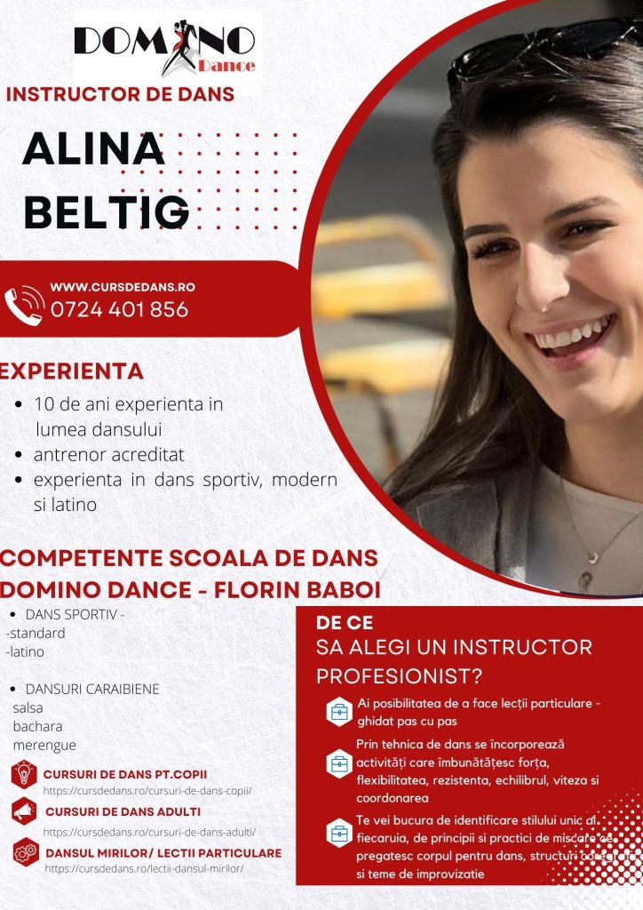 Domino Dance - instructor Alina Beltig - prezentare